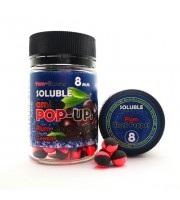 Soluble amino POP-UP two-flavor PLUM•BLACK PEPPER (СЛИВА•ЧОРНИЙ ПЕРЕЦЬ) Ø8 мм